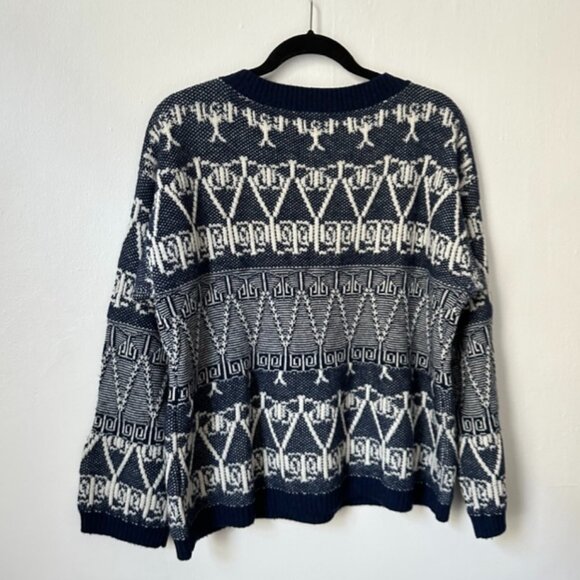 Authentic Chanel knit sweater art deco style - Picture 3 of 7